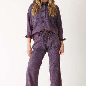 Electric & Rose Elliot Dresshirt-Acid (Chambray)